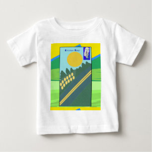 Camiseta Para Bebê Galinha Engraçada do Golpe