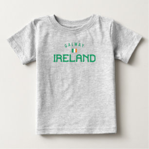 Camiseta Para Bebê Galway Irlanda em dificuldades