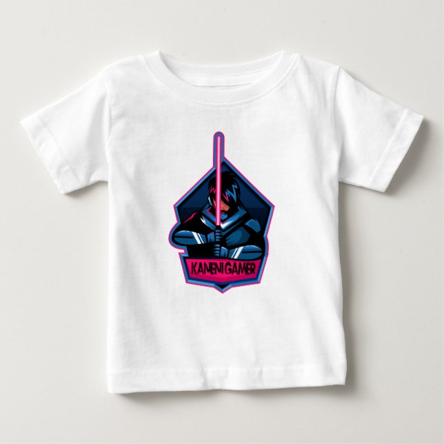 Camiseta Para Bebê Gamer arábico gamer tunisiano KANENI (Frente)