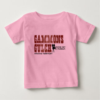 Camiseta Para Bebê Gammons Gulch Movie Set Criança Tshirt