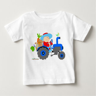 Camiseta Para Bebê Gardener Farmer bebê