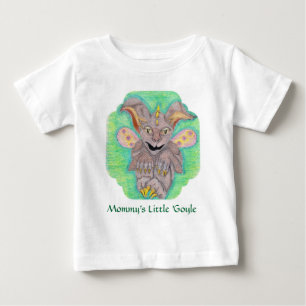 Camiseta Para Bebê Gárgula do bebê