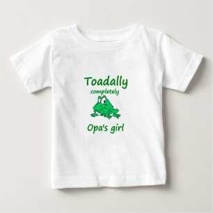 Camiseta Para Bebê garota da opa
