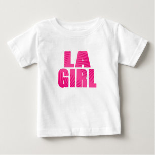 Camiseta Para Bebê Garota de LA