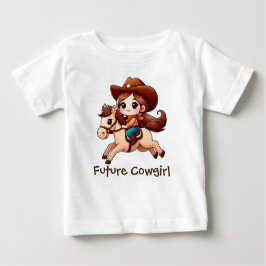 Camiseta Para Bebê Garota do Futuro