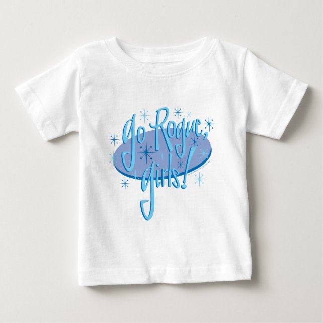 Camiseta Para Bebê garotas vadias (Frente)