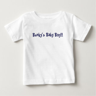 Camiseta Para Bebê Garoto do Bunky!