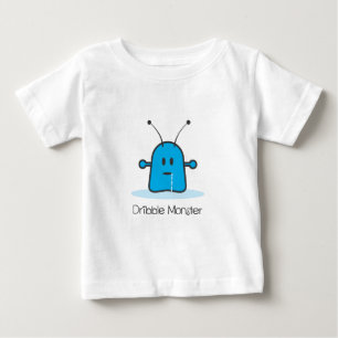 Camiseta Para Bebê Garoto monstro de dribble