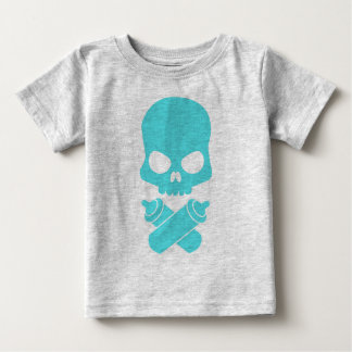 Camiseta Para Bebê Garrafa tóxica - no azul!