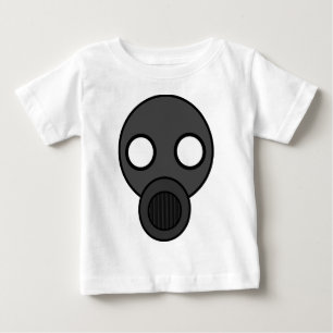 Camiseta Para Bebê gasmask