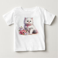 Gatinho Branco Fofinho Você é Per-feito