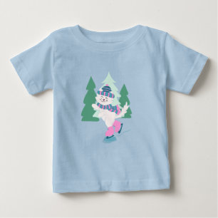Camiseta Para Bebê Gatinho de Snowy Day