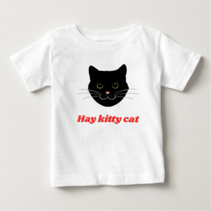Camiseta Para Bebê Gatinho Fofinho