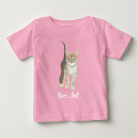 Gatinho Listrado Rosa