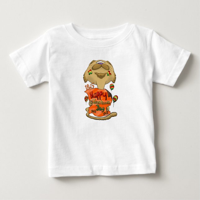 Camiseta Para Bebê Gato de Junta de Cabeça Grande (Frente)