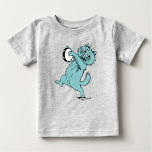 Camiseta Para Bebê Gato Musical de Tambourine