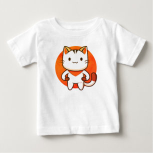 Camiseta Para Bebê Gato, Pet, Animal