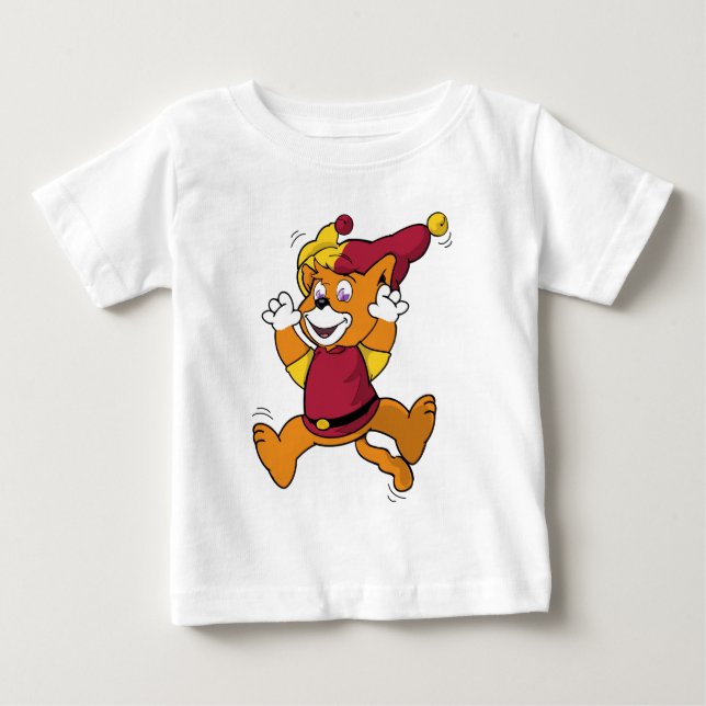 Camiseta Para Bebê Gatos Boomi (Frente)