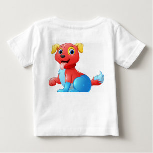 Camiseta Para Bebê gatos e cachorro