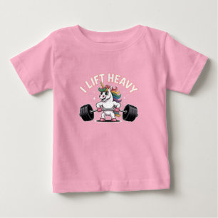 Camiseta Para Bebê Gatos Kawaii Empilhados Fofos – “Uau!! Olá”