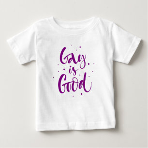 Camiseta Para Bebê Gay é bom