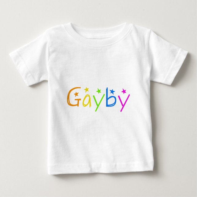 Camiseta Para Bebê Gayby (Frente)
