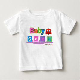 Camiseta Para Bebê Geek do bebê