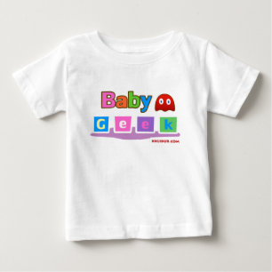 Camiseta Para Bebê Geek do bebê