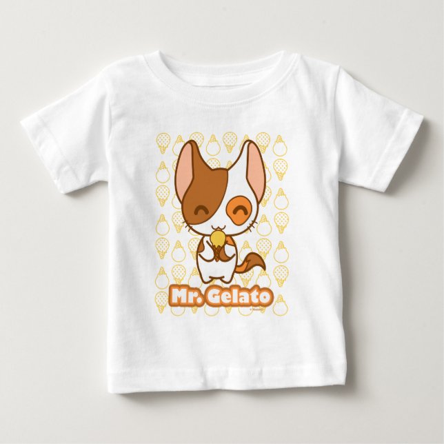 Camiseta Para Bebê Gelato (Frente)