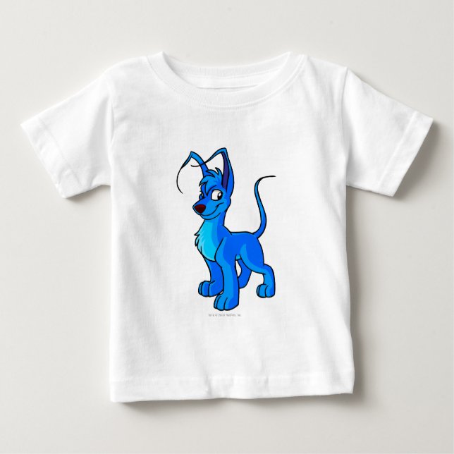 Camiseta Para Bebê Gelert Blue (Frente)