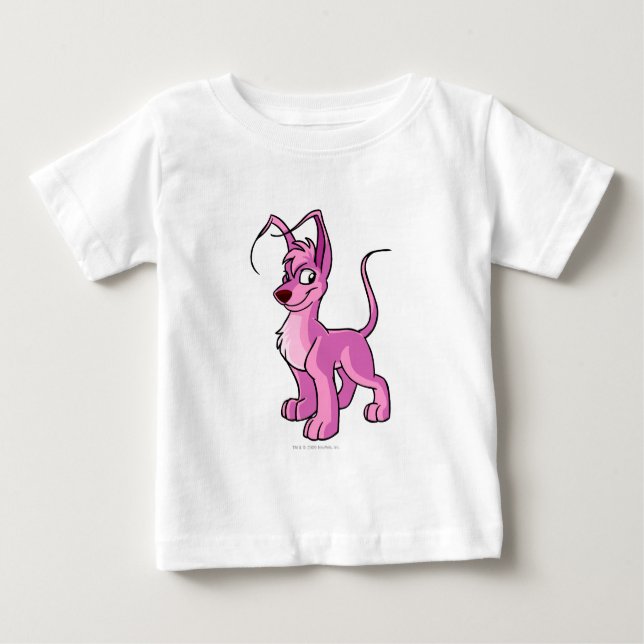 Camiseta Para Bebê Gelert Pink (Frente)