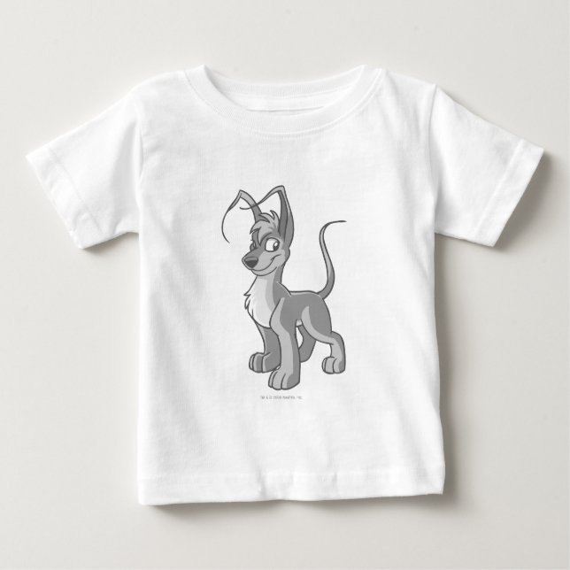 Camiseta Para Bebê Gelert Silver (Frente)