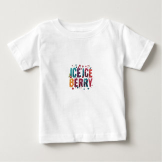 Camiseta Para Bebê Gelo, Berry de Gelo