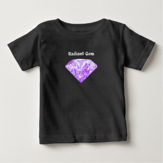 Camiseta Para Bebê Gem Radiante