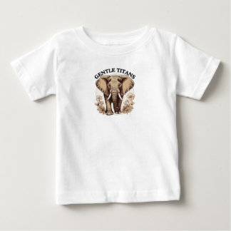 Camiseta Para Bebê Gentle Titans