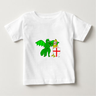 Camiseta Para Bebê George e o dragão