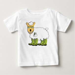 Camiseta Para Bebê George, ele é um pouco absurdo