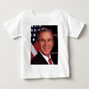 Camiseta Para Bebê George W Bush