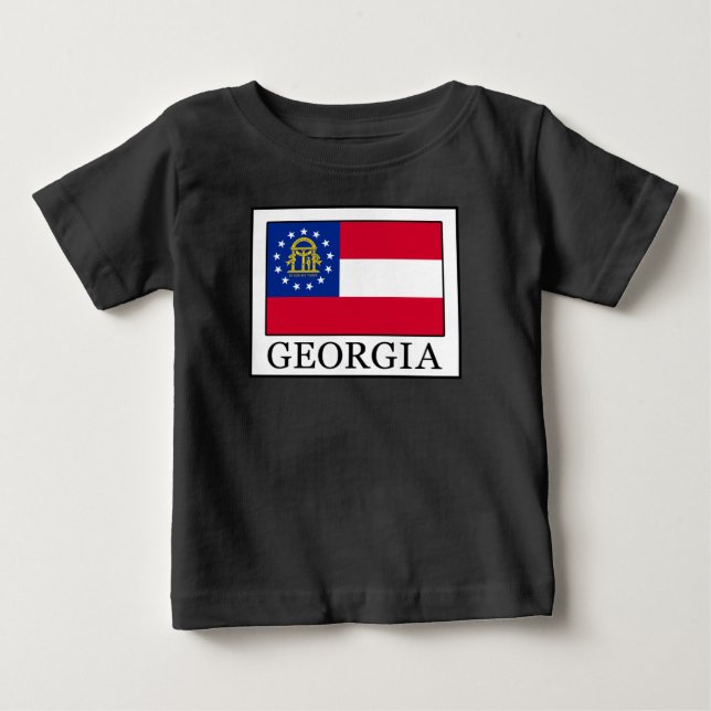 Camiseta Para Bebê Geórgia (Frente)