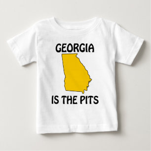 Camiseta Para Bebê Geórgia - É o Máximo