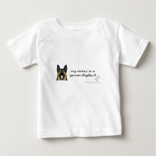 Camiseta Para Bebê german shepherd - mais produz