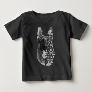 Camiseta Para Bebê German shepherd que você não acredita que eles têm