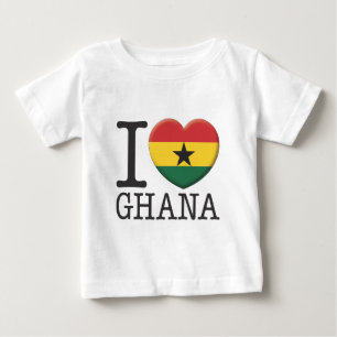 Camiseta Para Bebê Ghana