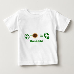 Camiseta Para Bebê Ghormeh Sabzi