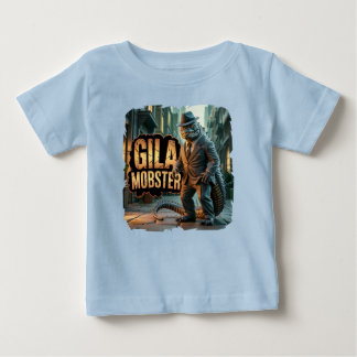 Camiseta Para Bebê Gila Mobster Fotográfica Combo Criatura Funny