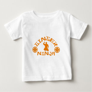 Camiseta Para Bebê Ginger Ninja