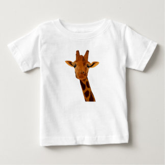 Camiseta Para Bebê Girafa