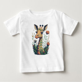 CAMISETA PARA BEBÊ GIRAFFE