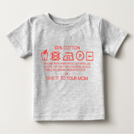 Camiseta Para Bebê Give it to your mom 4
