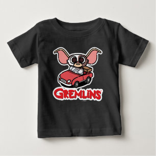 Camiseta Para Bebê Gizmo   Controlador cômico cônico